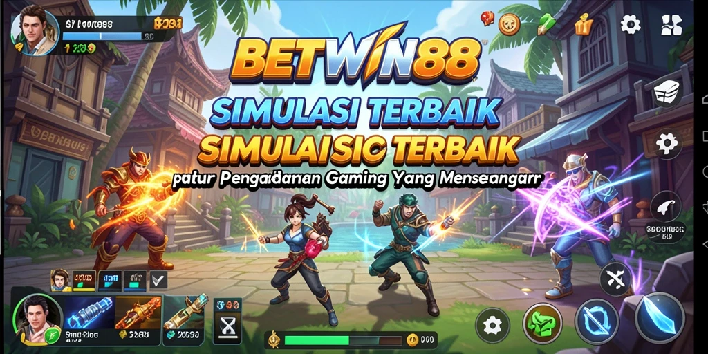 Tampilan gameplay BETWIN88 dengan interaksi menarik di dunia simulasi.