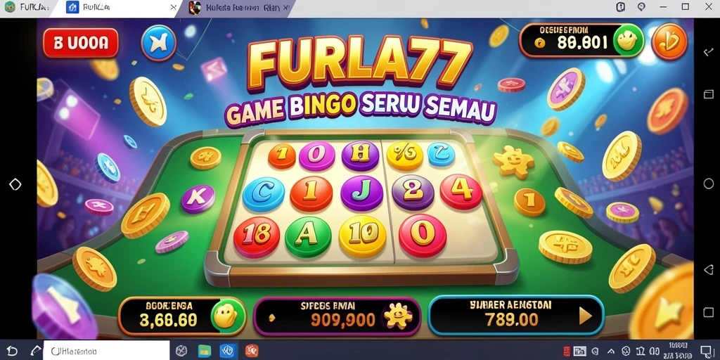 Screenshot gameplay FURLA77 yang penuh aksi Bingo.