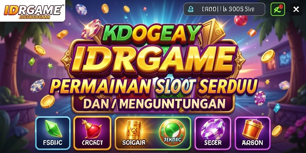 Tampilan gameplay IDRGAME yang menakjubkan dan interaktif.