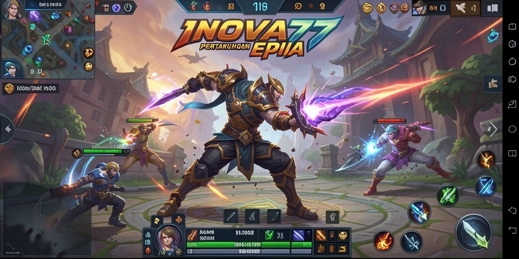 Gameplay seru dan strategi menegangkan dalam INOVA77.