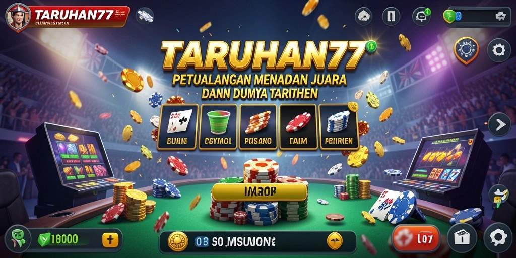 Screenshot gameplay TARUHAN77 menampilkan aksi petualangan yang seru.