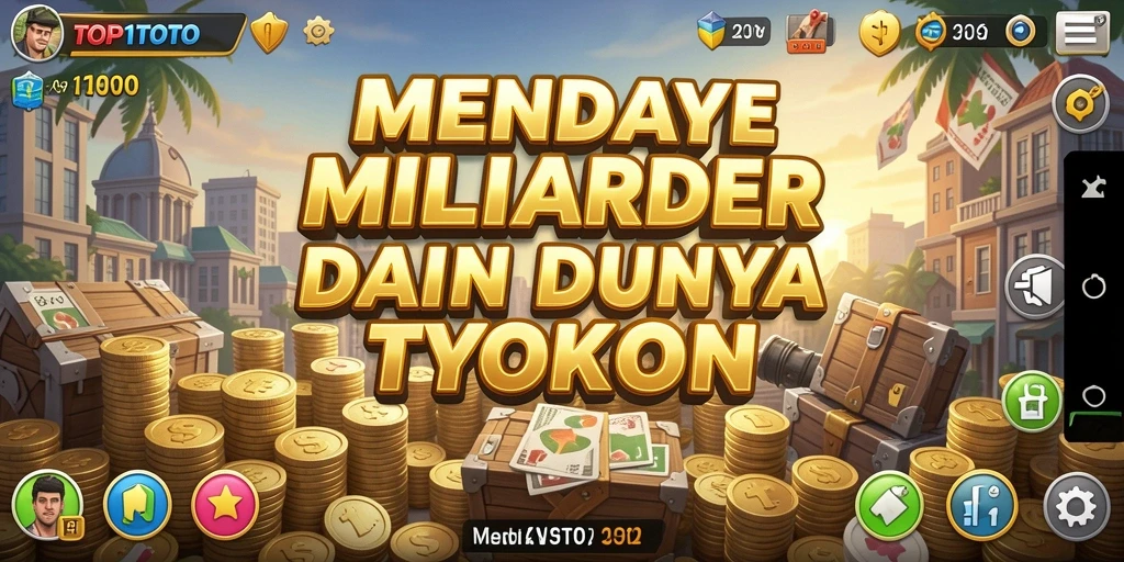 Tampilan gameplay seru dari TOP1TOTO yang penuh strategi Tycoon.